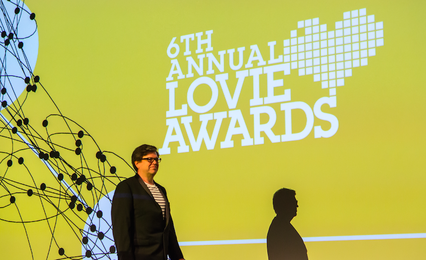 Yann LeCun Accepts the Lovie Lifetime Achievement Award