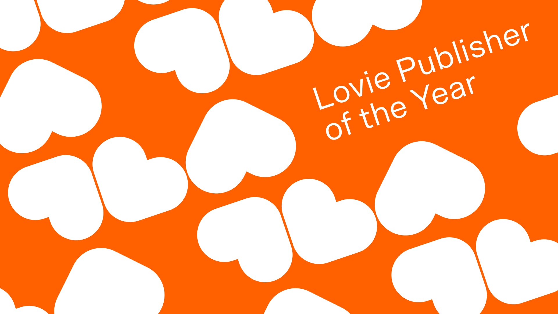 Introducing: The Lovie European Publisher of the Year Award