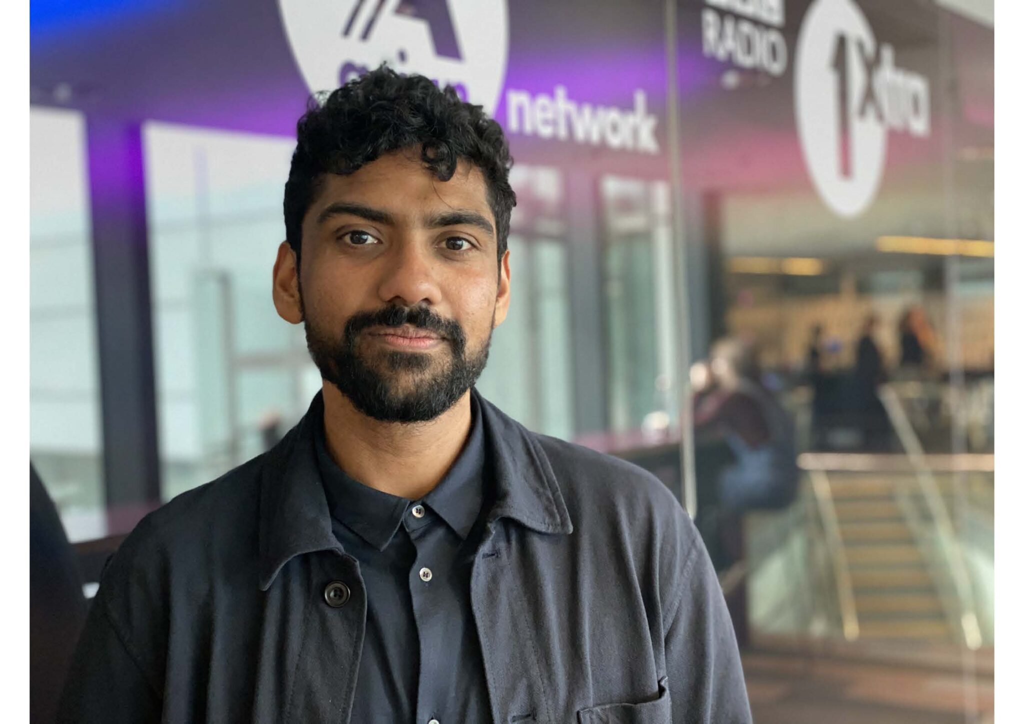 A rounded image depicting Jonathan Kanagasooriam, Head of Content, BBC Sounds