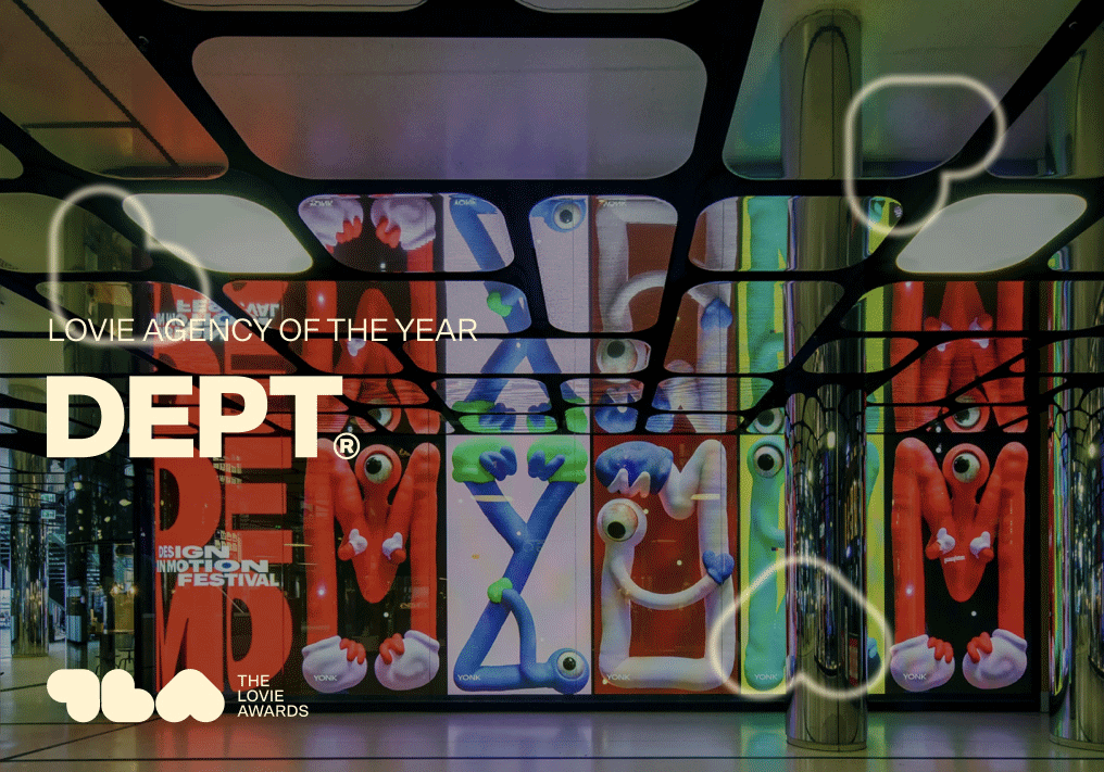 Announcing the 2023 Lovie Agency of the Year: DEPT®