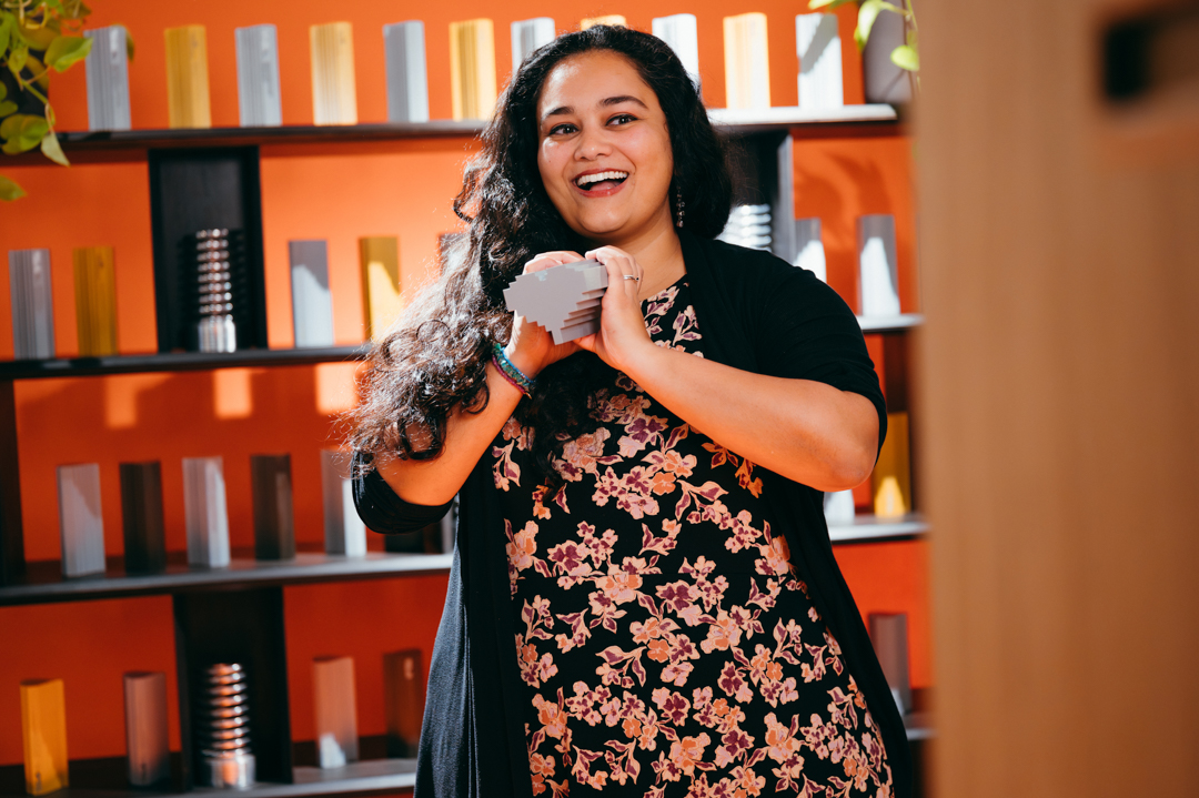 Winner has their photo taken during the 15th Annual Lovie Awards All Around celebration.