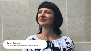 Notes on Collaboration from Carry Somers, Co-Founder of Fashion Revolution