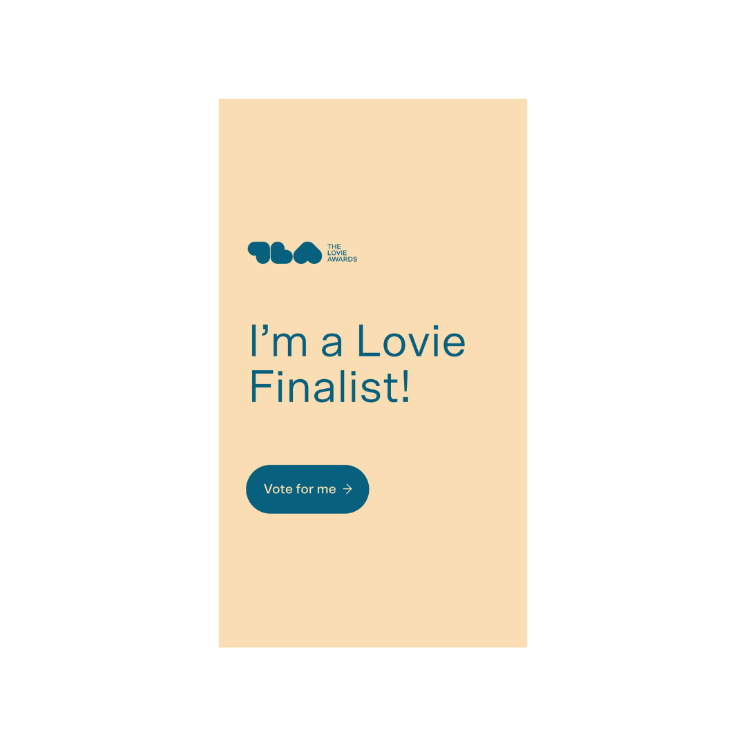 I\'m a Lovie Finalist Story 