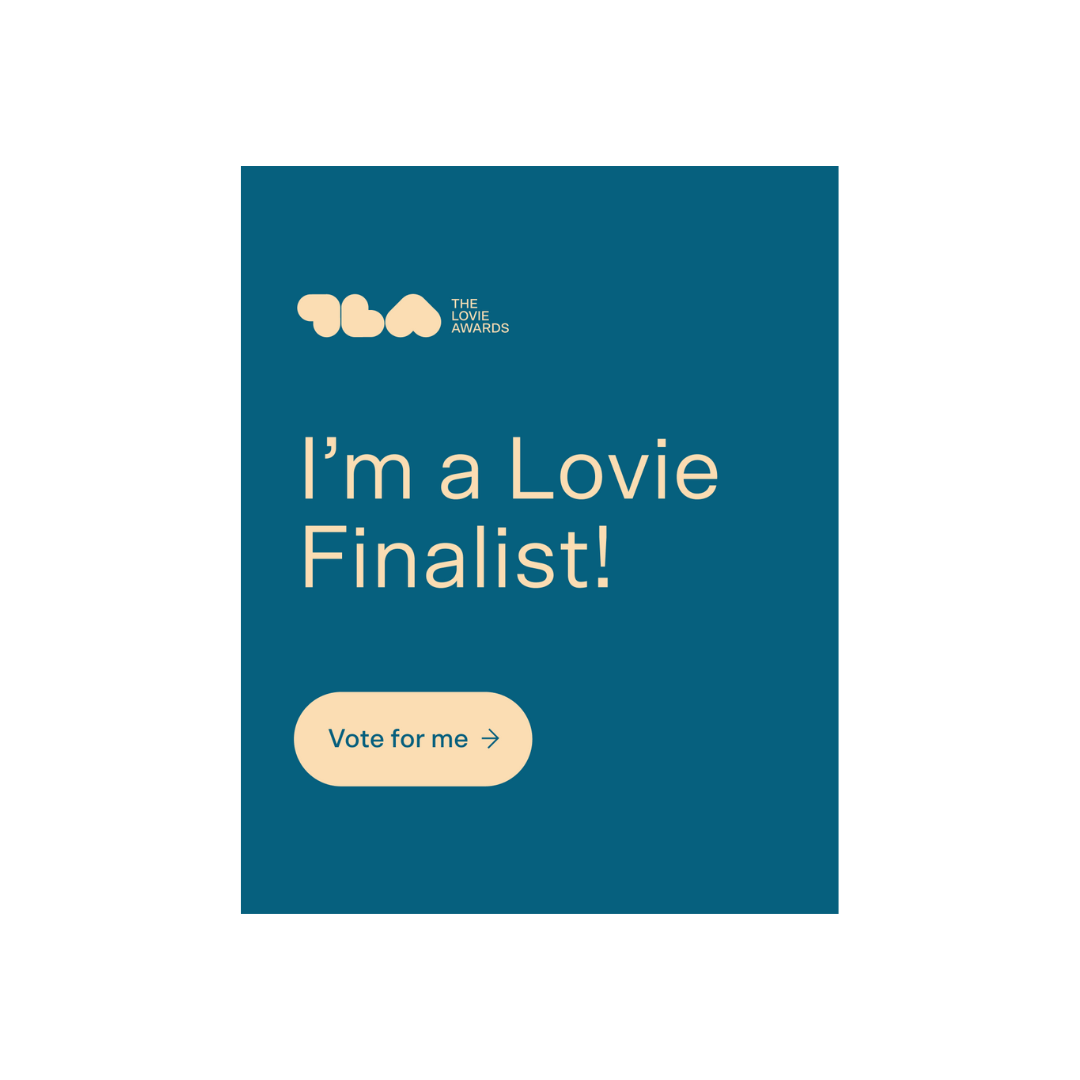I\'m a Lovie Finalist Post 
