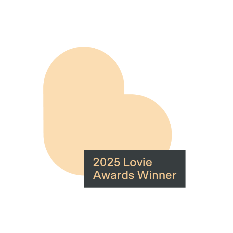 Winner Heart Badge Cream